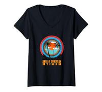 Donna Hawaii Beach Surf Aloha Hawaii Maglietta con Collo a V