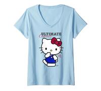 Donna Hello Kitty - Ultimate Cuteness Maglietta con Collo a V