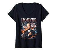 Donna Herbert Hoover Maglietta con Collo a V