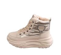 Donna High Performance Warm Boots Soft and Comfortable Can Adapt To The Cold And Harsh Environment Uomo Nero Argento, cachi, 38 EU