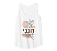 Donna Hineni Ebraico Here I Am Isaia 6:8 Mandami Boho Canotta