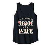Donna Ho due titoli Mamma Moglie Crush Mothers Day Canotta