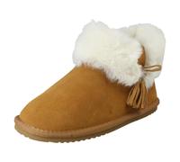 Donna Hush Puppies Memoria Schiuma Pelle Caldo Foderato Babuccia Pantofole Ayana