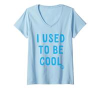 Donna I Used To Be Cool Funny Maglietta con Collo a V