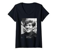 Donna Ian McKellen Shakespeare Hamlet Attore 1972 Maglietta con Collo a V