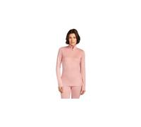 Donna icebreaker merino 260 tech rosa 1 2 zip baselayer