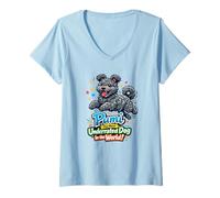 Donna Il Cane più sottovalutato del Mondo Razza Divertente PUMI Maglietta con Collo a V