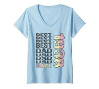 Donna Il miglior papà del Mondo Non è Uno Scherzo - papà dal 1938 Maglietta con Collo a V