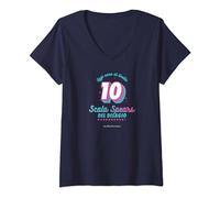 Donna Il Podcast del Disagio | Scala Spears | Livello 10 Maglietta con Collo a V