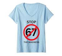 Donna Il Tuo Umorismo Non finito Fino a Quando Le scartoffie Non Sono Finite Maglietta con Collo a V