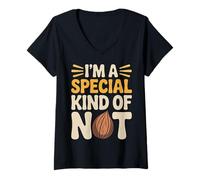 Donna I'm A Special Kind of Nut Scherzi spensierati |- Maglietta con Collo a V