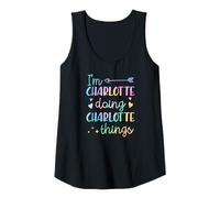 Donna I'm Charlotte Doing Charlotte Things Nome Personalizzato Canotta