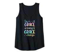 Donna I'm Grace Doing Grace Things Nome Personalizzato Canotta