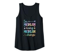 Donna I'm Morgan Doing Morgan Things Nome Personalizzato Canotta