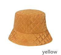 Donna Imbottito Trapuntato Secchio Cappelli Pescatore Largo con Falda Invernali