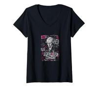 Donna Immanuel Kant Illuminismo Filosofia Logica Maglietta con Collo a V