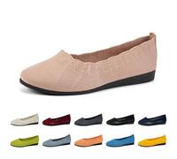 Donna in Rete Elastica Knit, Sottopiede Estraibile in Memory, Lavabile in Lavatrice, Mocassini, 23 Green, 40