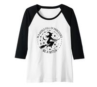 Donna Incantesimi prima della strega Umore di Witchcore Maglia con Maniche Raglan