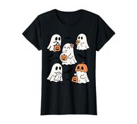 Donna Incinta Ghost Family Dolcetto o Scherzetto Baby Reveal Maglietta