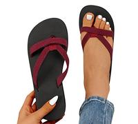 Donna Infradito Flip Flop Piscina Aperte Doccia Ciabatte Piatti Slippers Spiaggia Sandali Morbida Estive Mare Infradito Basse Pantofole Eleganti Antiscivolo Sandali