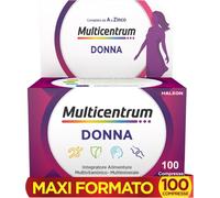 Donna Integratore Multivitaminico completo per Multicentrum Donna 100 compresse