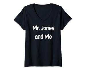 Donna Io e Il Signor Jones Maglietta con Collo a V