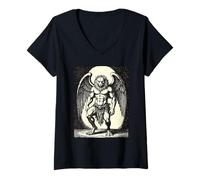 Donna Ipes Regal Darkness e Wit-Maker Maglietta con Collo a V