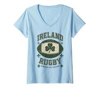 Donna Irlanda Rugby Nessun Vincitore, Solo sopravvissuti Maglietta con Collo a V