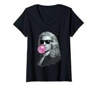 Donna Isaac Newton Maglietta con Collo a V