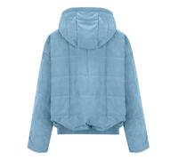 Donna Ispessito Caldo Corto Con Cappuccio Piumino Con Cappuccio Invernali Giacca Elegante Antivento Giubbotto Imbottita Caldo Cappotto Leggero Corto Parka Casual Taglie Forti Giubbino Comodo
