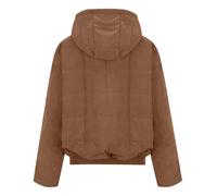 Donna Ispessito Caldo Corto Con Cappuccio Piumino Con Cappuccio Invernali Giacca Elegante Antivento Giubbotto Imbottita Caldo Cappotto Leggero Corto Parka Casual Taglie Forti Giubbino Comodo