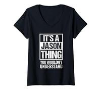 Donna It's A Jason Thing You Wouldn't Understand - First Name Maglietta con Collo a V
