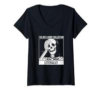 Donna I've Got A Body Collection Funny Anatomy Anatomist Dissector Maglietta con Collo a V