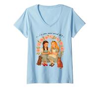 Donna I've Seen Some Weird Shit Divertente Sarcastico Citazione Maglietta con Collo a V