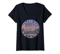 Donna Jackson Hole Maglietta con Collo a V