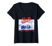 Donna Jaws Amity Island Family Trip Maglietta con Collo a V