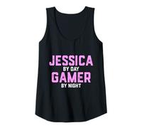 Donna Jessica Gamer Girl Halloween Costume per Gen Z Gaming Jess Canotta