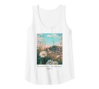 Donna Jesus He Is Risen Shirt - Maglietta con Croce Floreale per Pasqua Cristiana Canotta