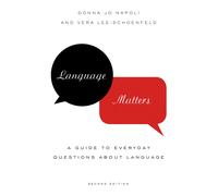 Donna Jo Napoli Language Matters: A Guide to Everyday Questions Abou (Tascabile)