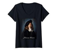 Donna Johannes Vermeer Maglietta con Collo a V