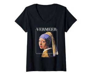 Donna Johannes Vermeer Maglietta con Collo a V