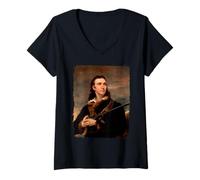 Donna John James Audubon Maglietta con Collo a V
