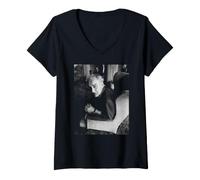 Donna John Thaw Ispettore Morse L'attore Sweeney 1986 Maglietta con Collo a V