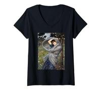 Donna John William Waterhouse Boreas Maglietta con Collo a V
