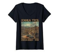 Donna Joshua Tree National Park | California Maglietta con Collo a V