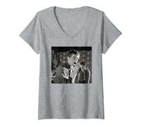 Donna Joy Division dal Vivo Ian Curtis Peter Hook 1979 Martin O'Neill Maglietta con Collo a V