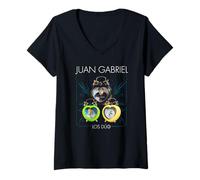 Donna Juan Gabriel Los Dúo - Sveglia con Bordo Maglietta con Collo a V