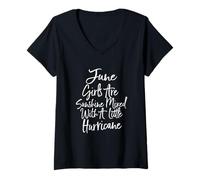 Donna June Girls Sunshine Mixed Little Hurricane Maglietta con Collo a V
