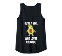 Donna Just A Girl Who Loves Avocado Carino Avocado Canotta