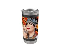 Donna kabyle e splendidi gioielli KAYLE Bicchiere termico in acciaio inox doppia parete